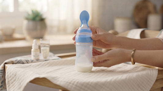 Colher Dosadora de Silicone – Oferta de Leite sem Confusão de Bicos