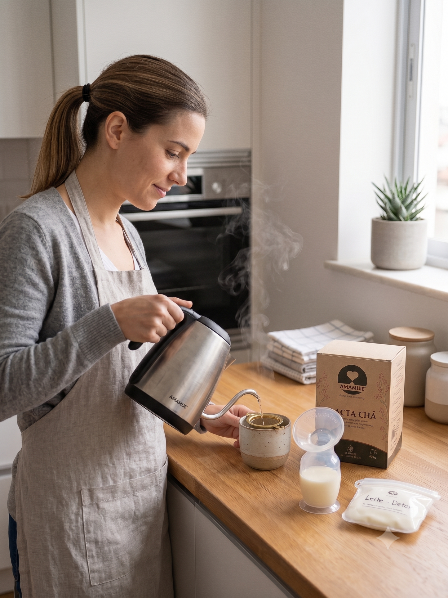 Lacta Chá — Blend Natural de Ervas para Estimular a Produção de Leite - Duração 60 dias